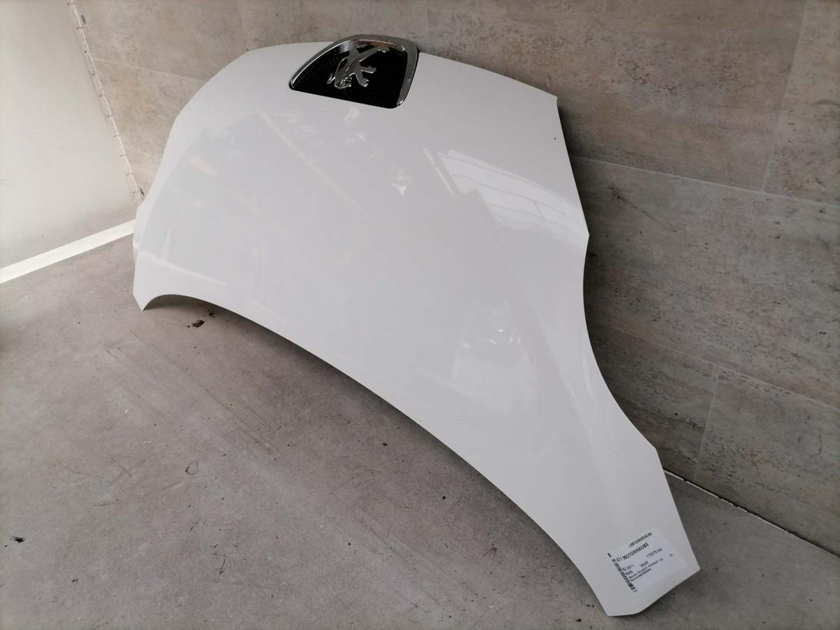 Peugeot 107 original Motorhaube KWD Weiß Bj.2011